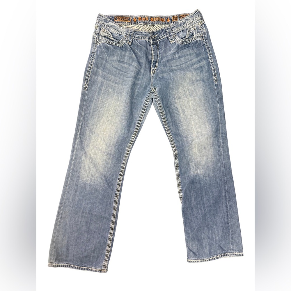 Rock Revival Light Blue Women's Boot Cut Jeans